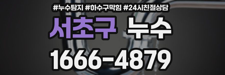 서초구 누수