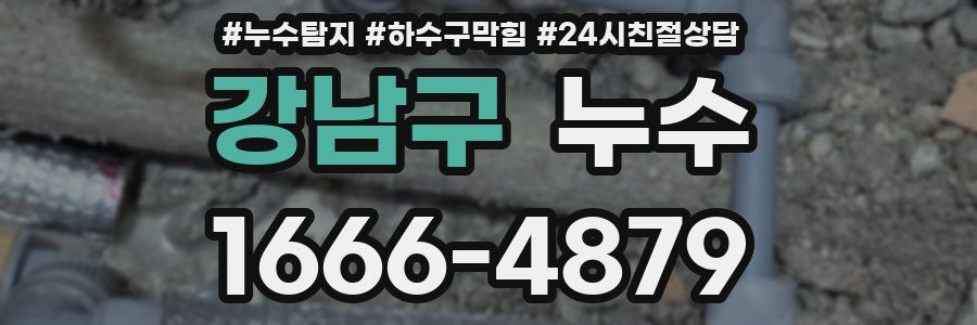 강남구 누수
