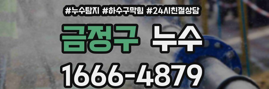 금정구 누수