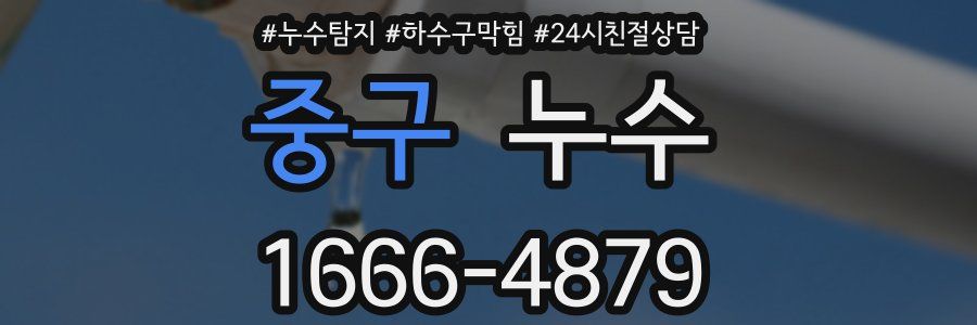 중구 누수