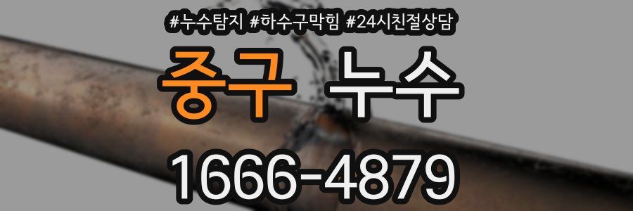 중구 누수