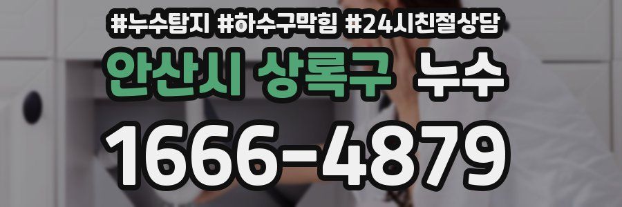 안산시 상록구 누수