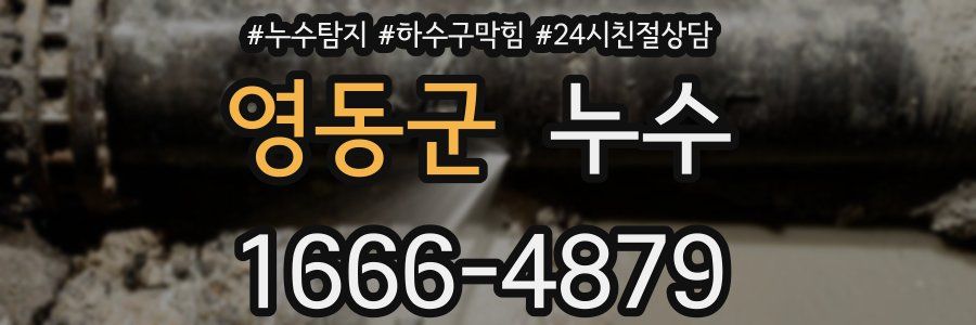 영동군 누수