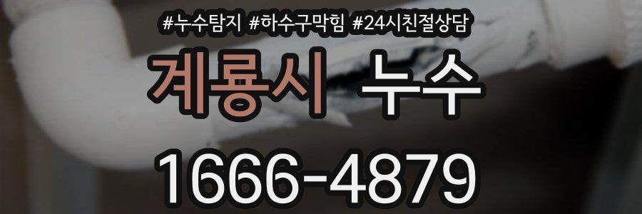 계룡시 누수