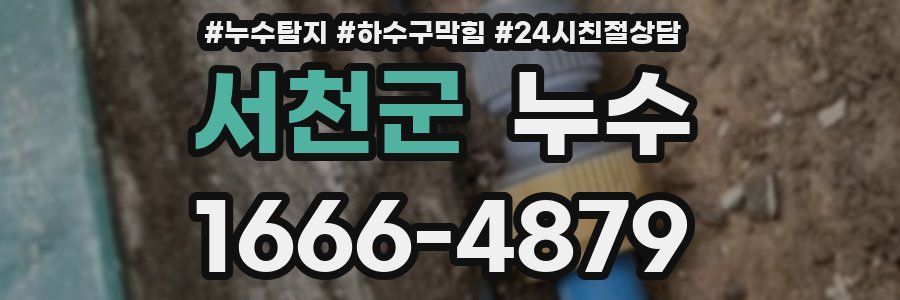 서천군 누수