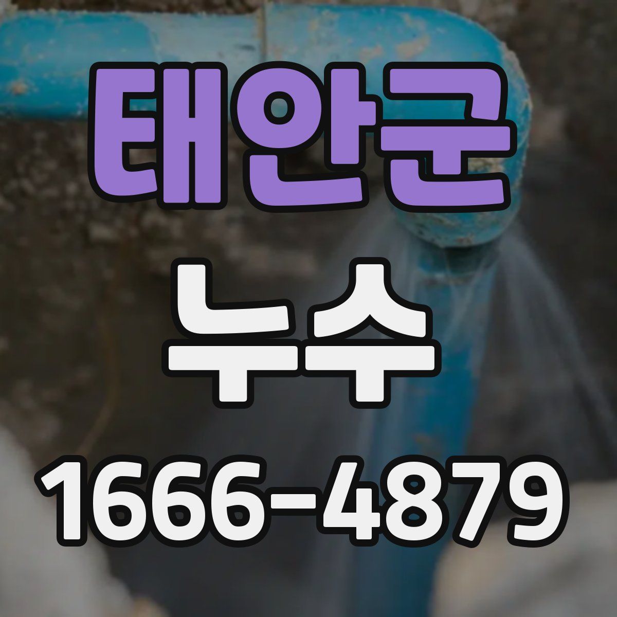 태안군 누수