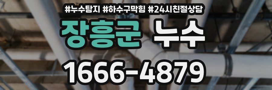 장흥군 누수