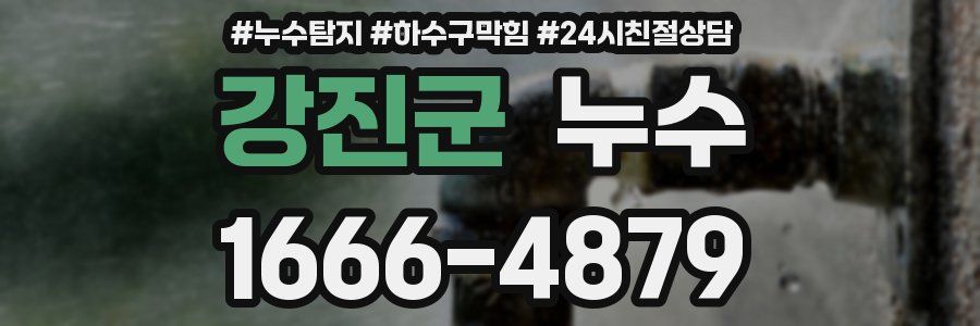 강진군 누수