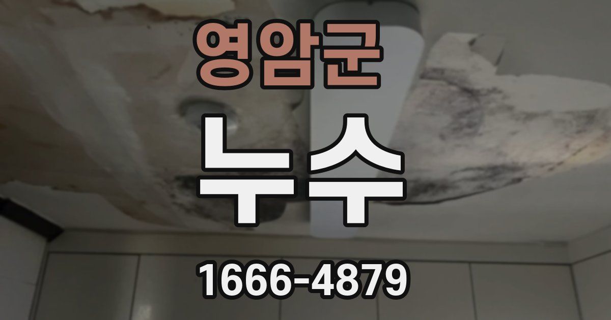 영암군 누수