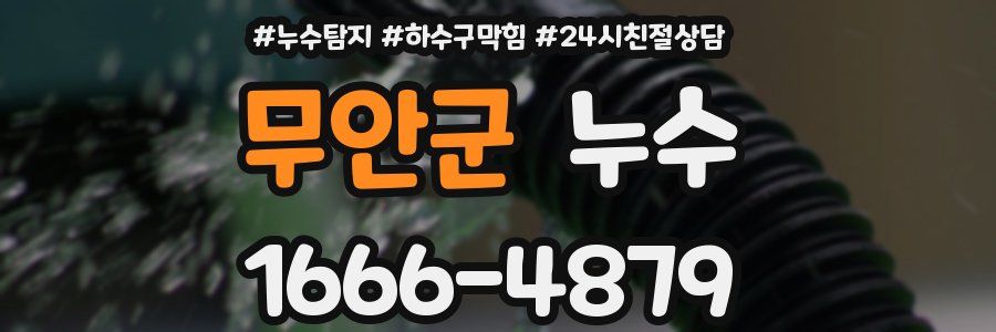 무안군 누수