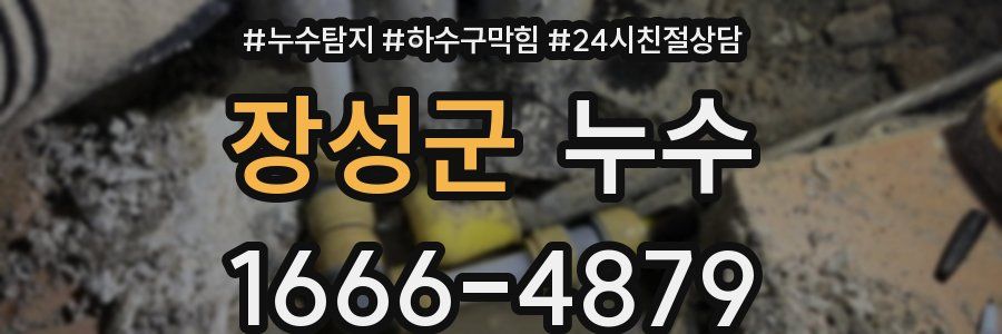 장성군 누수