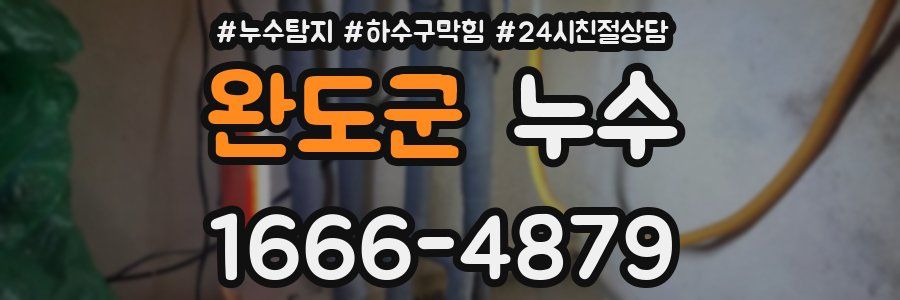 완도군 누수