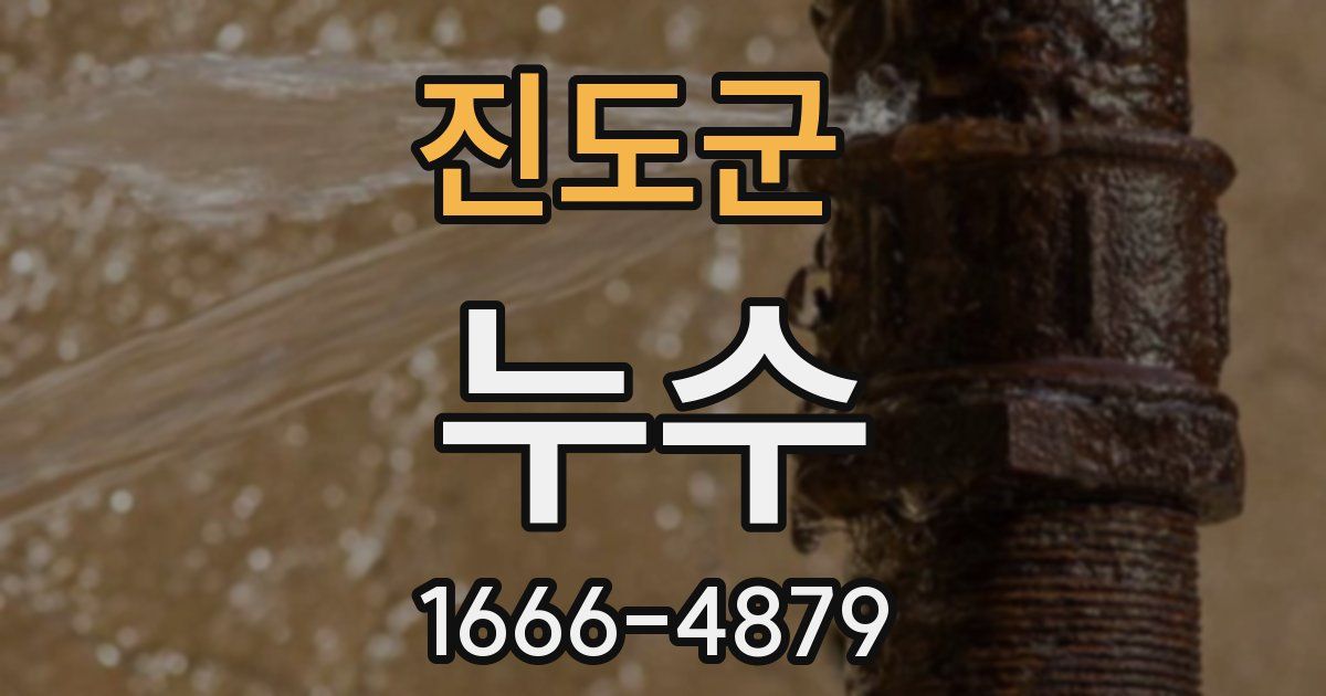 진도군 누수