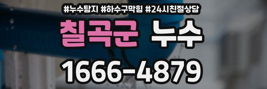 칠곡군 누수