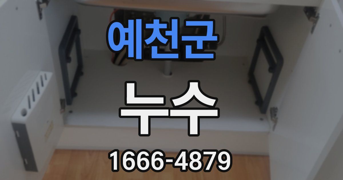 예천군 누수