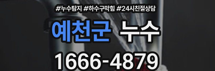 예천군 누수
