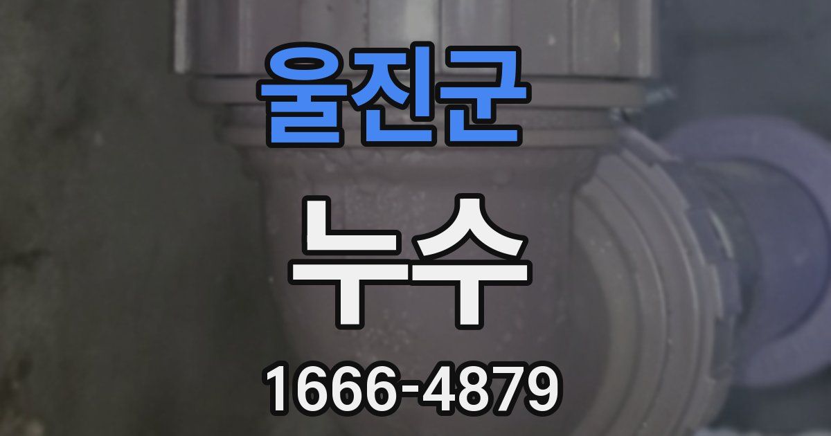 울진군 누수