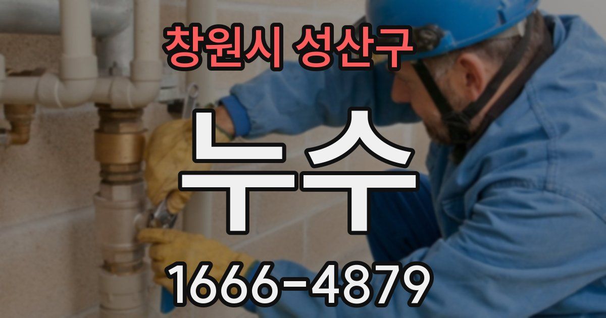 창원시 성산구 누수