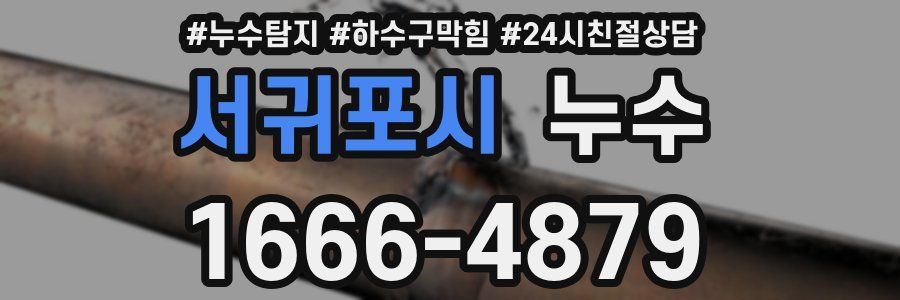 서귀포시 누수