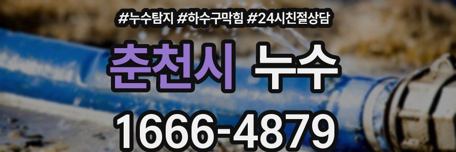 춘천시 누수