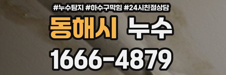 동해시 누수