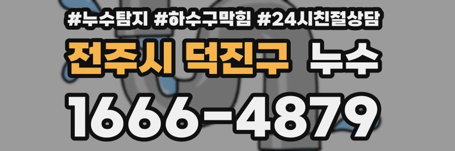 전주시 덕진구 누수