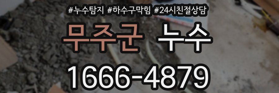 무주군 누수