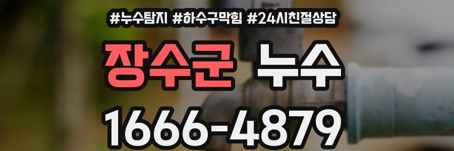 장수군 누수