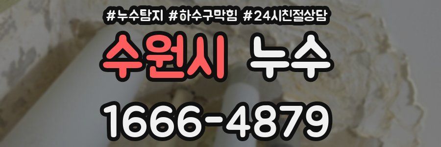 수원시 누수