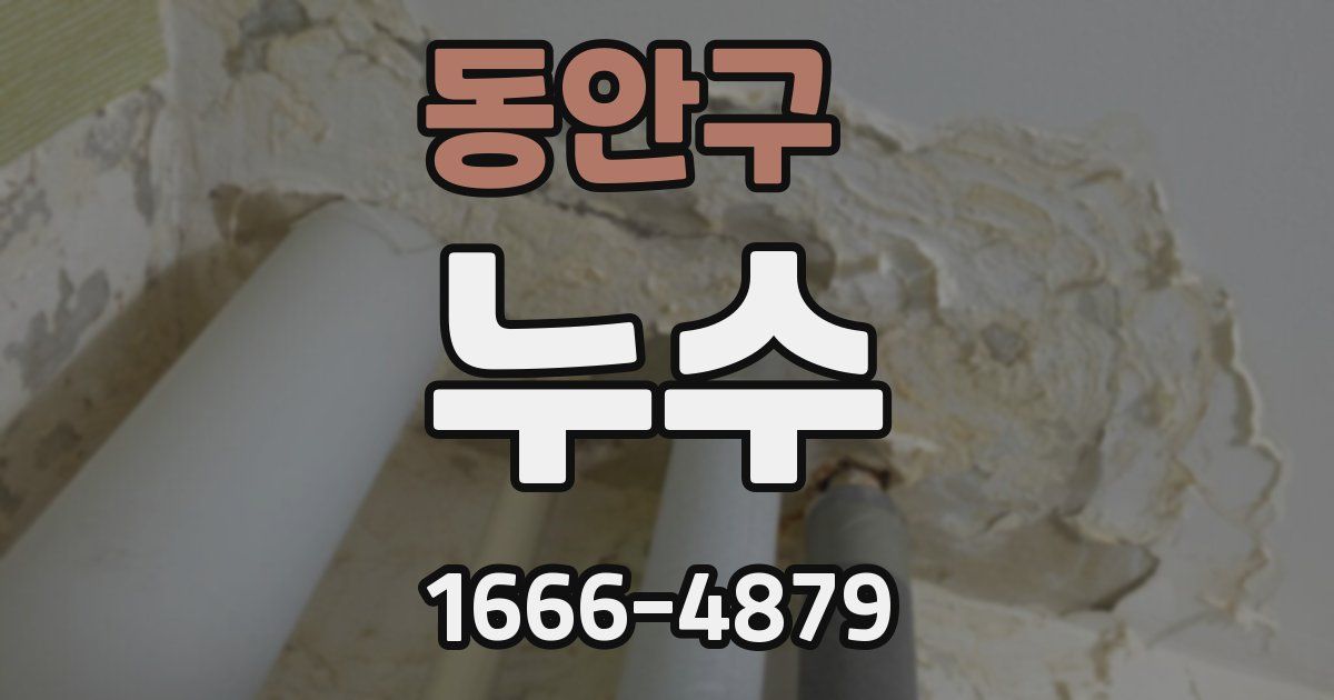 동안구 누수