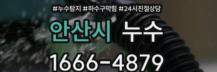 안산시 누수