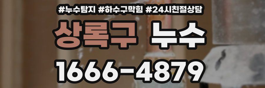 상록구 누수