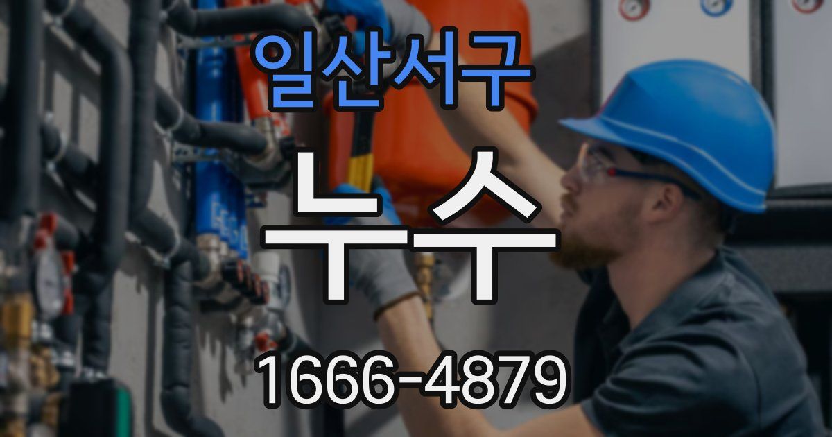 일산서구 누수