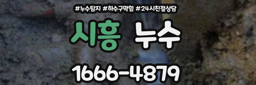 시흥 누수