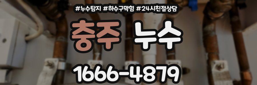 충주 누수