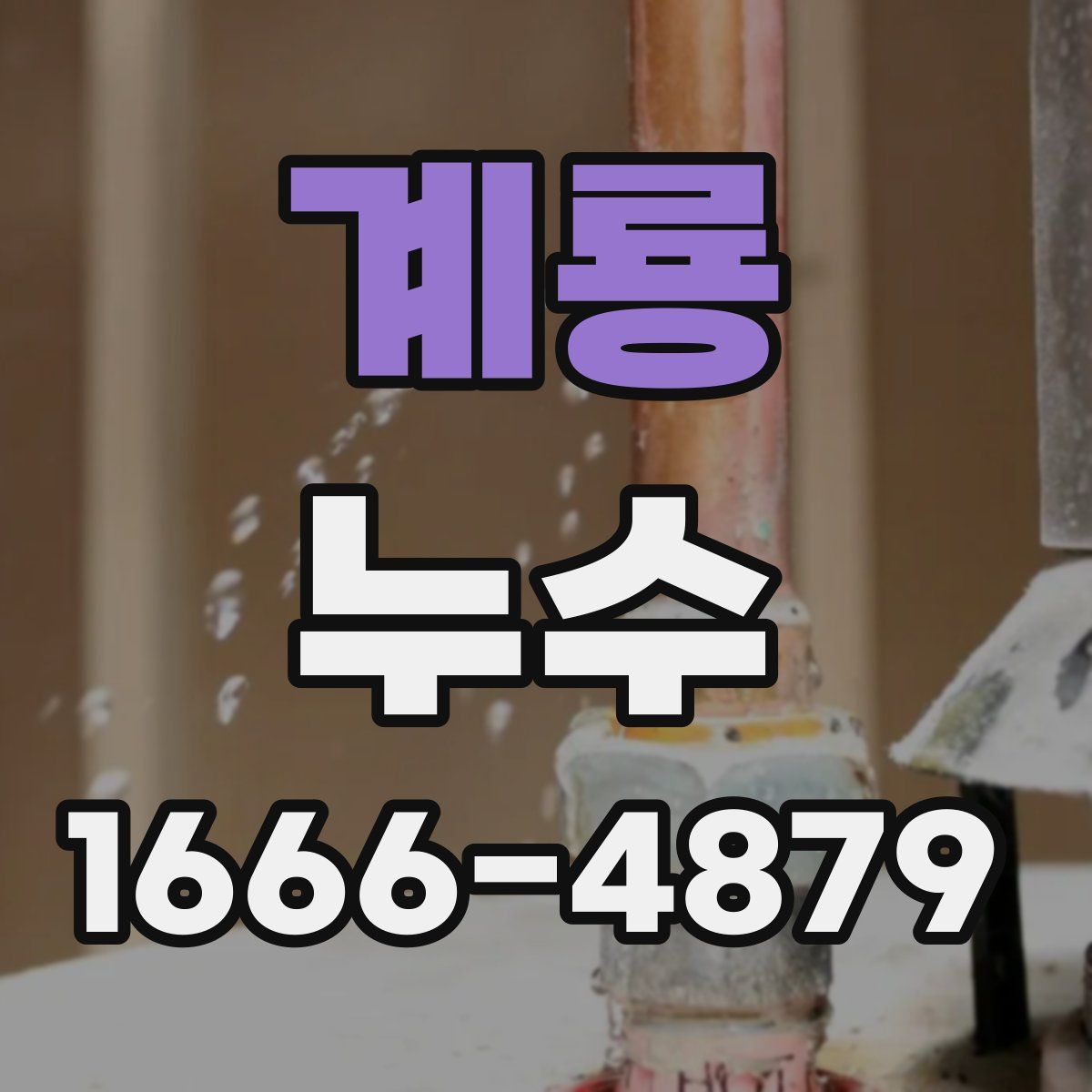 계룡 누수