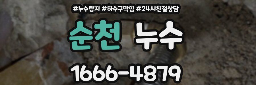 순천 누수