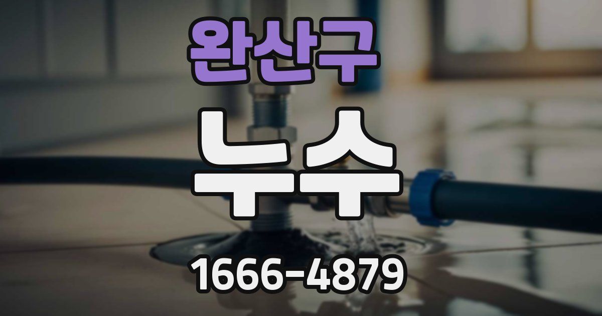 완산구 누수