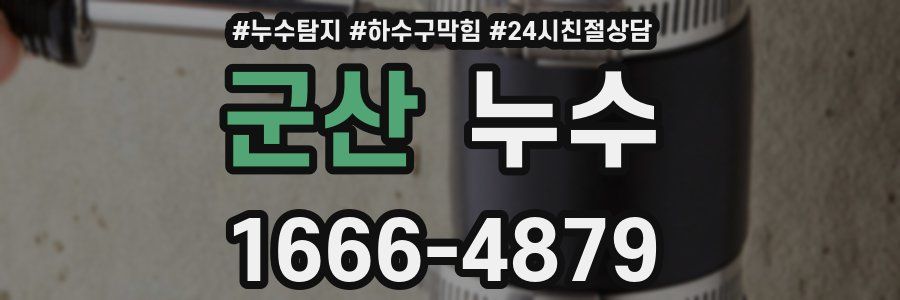 군산 누수