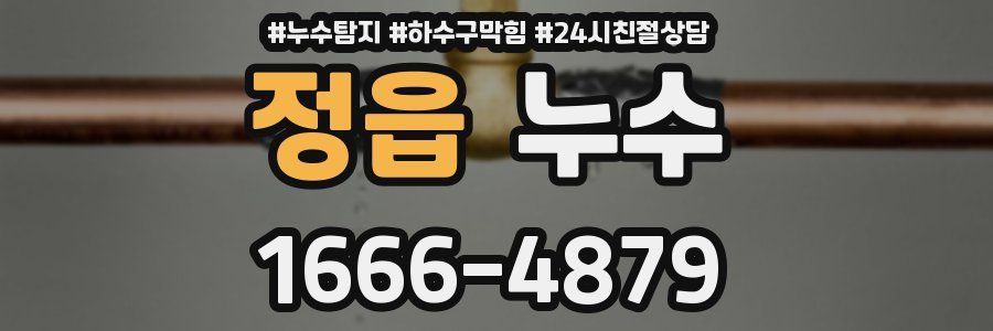 정읍 누수