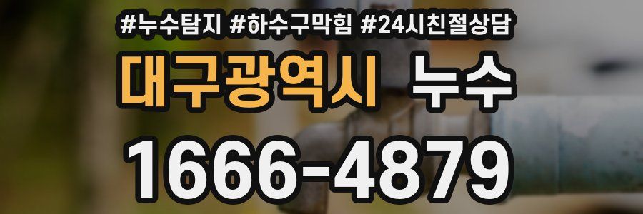 대구광역시 누수