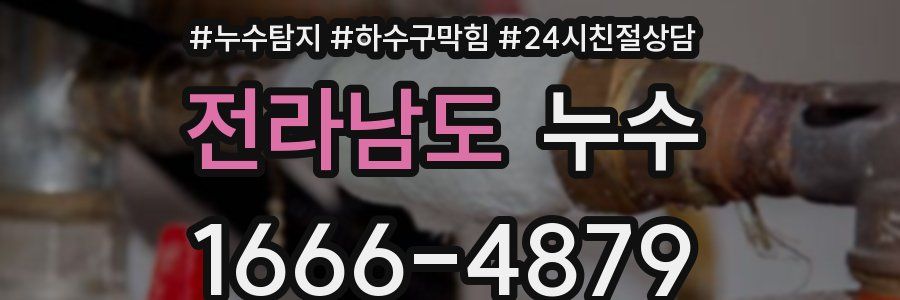 전라남도 누수