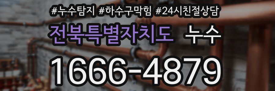 전북특별자치도 누수