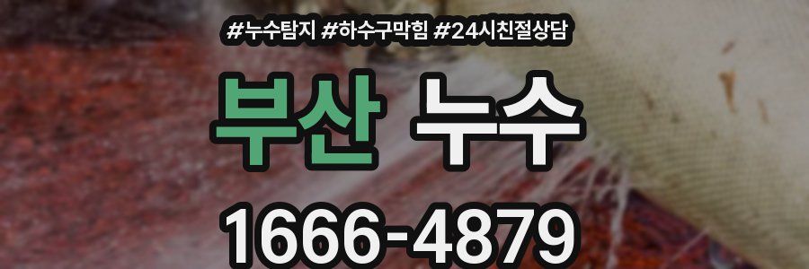 부산 누수