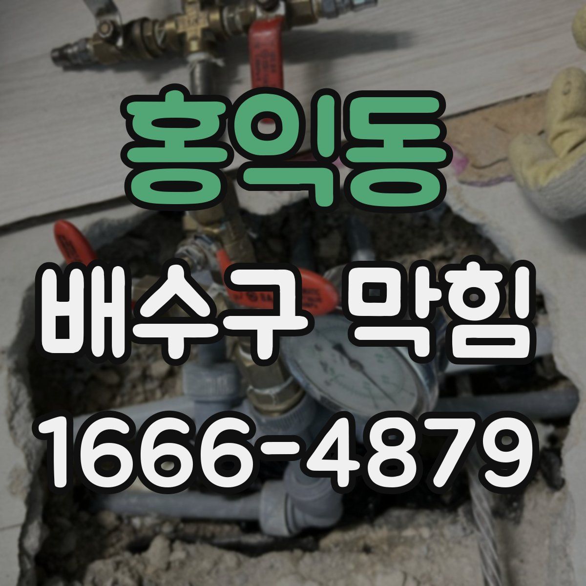 홍익동 배수구 막힘