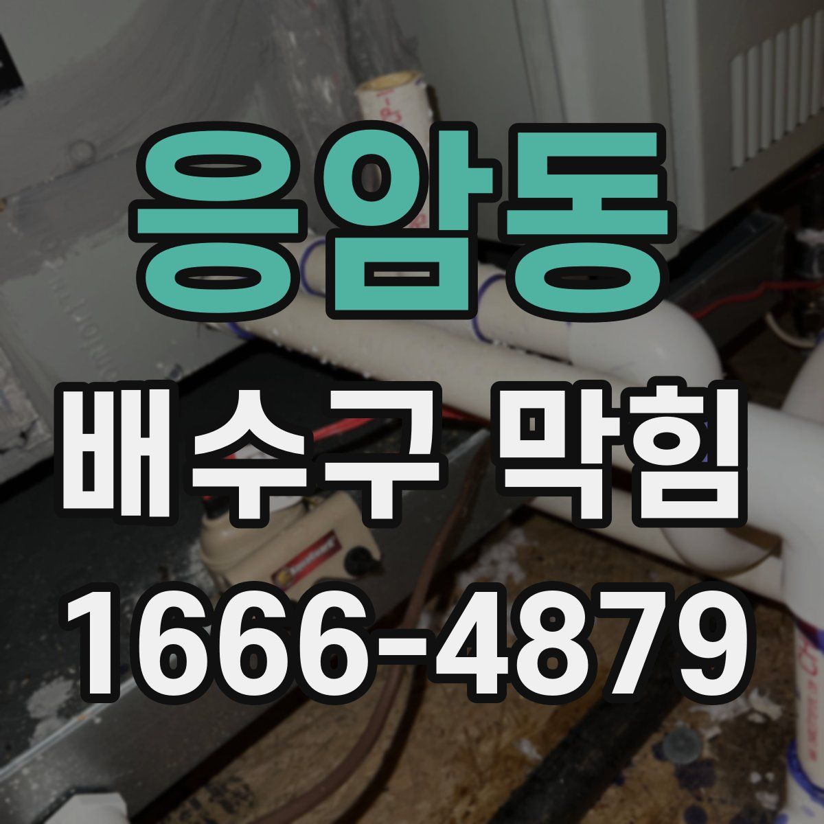 응암동 배수구 막힘