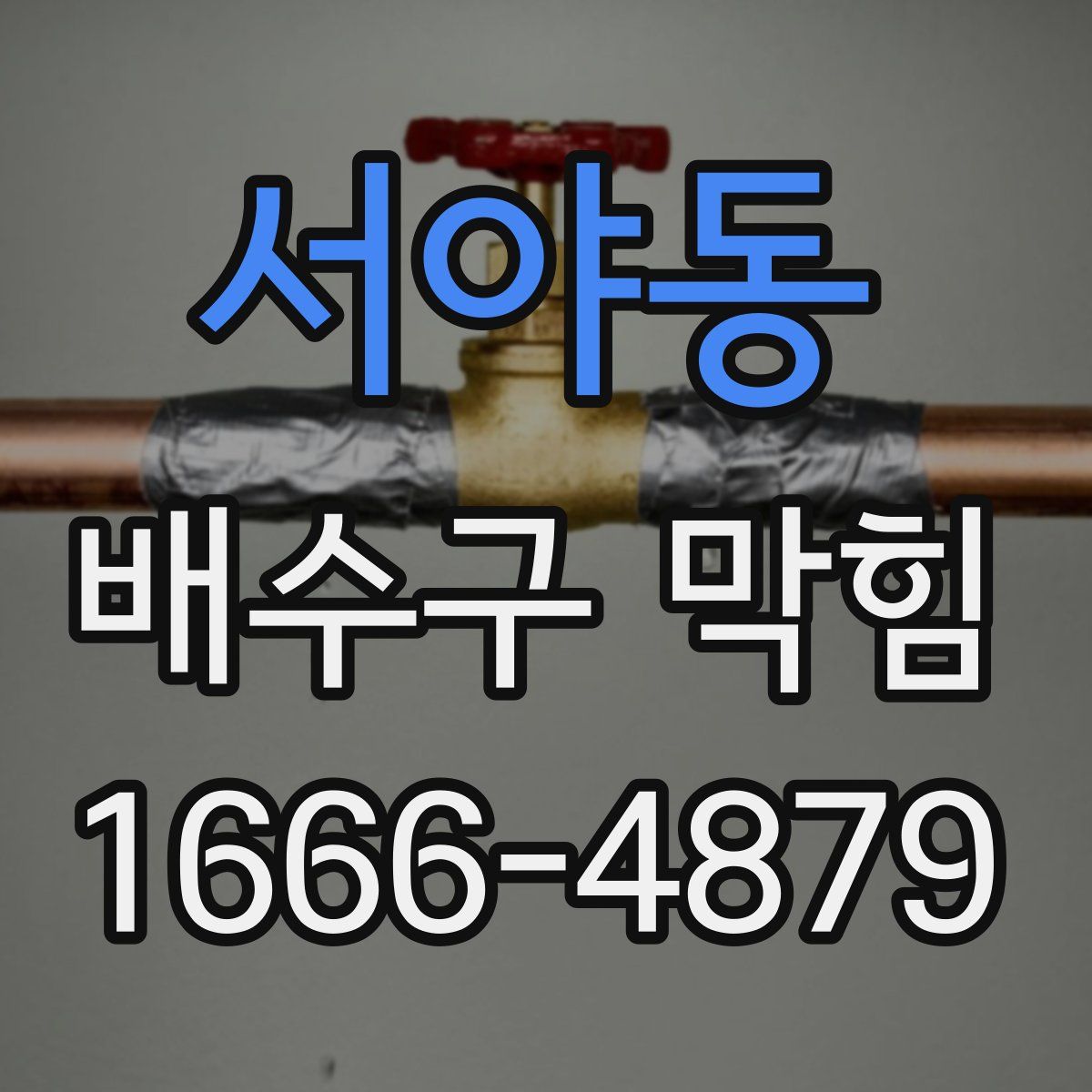 서야동 배수구 막힘