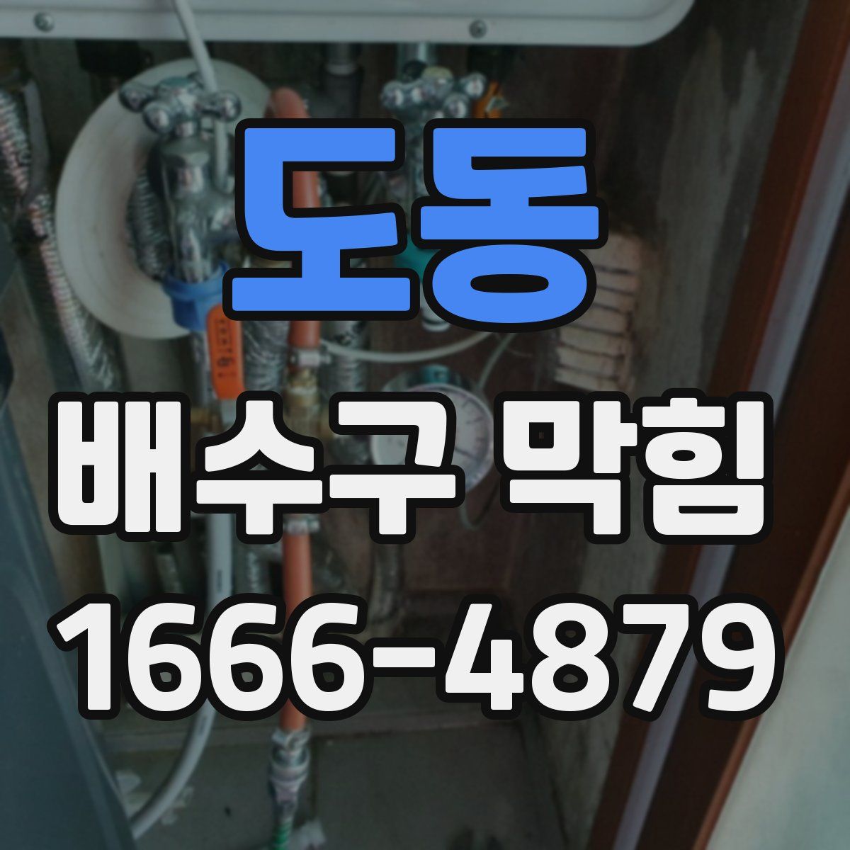 도동 배수구 막힘