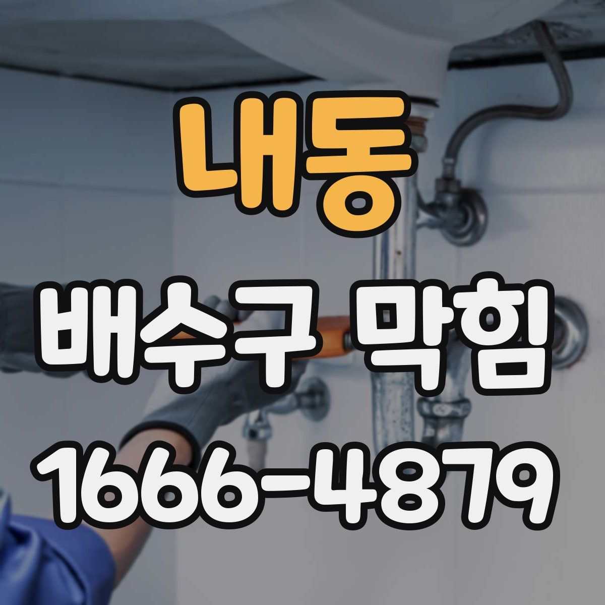내동 배수구 막힘