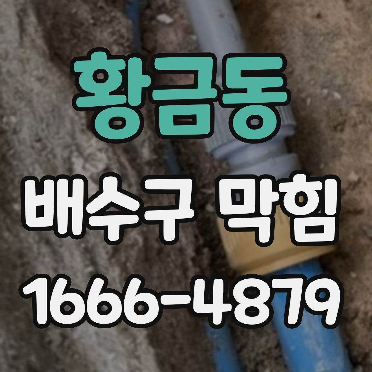 황금동 배수구 막힘